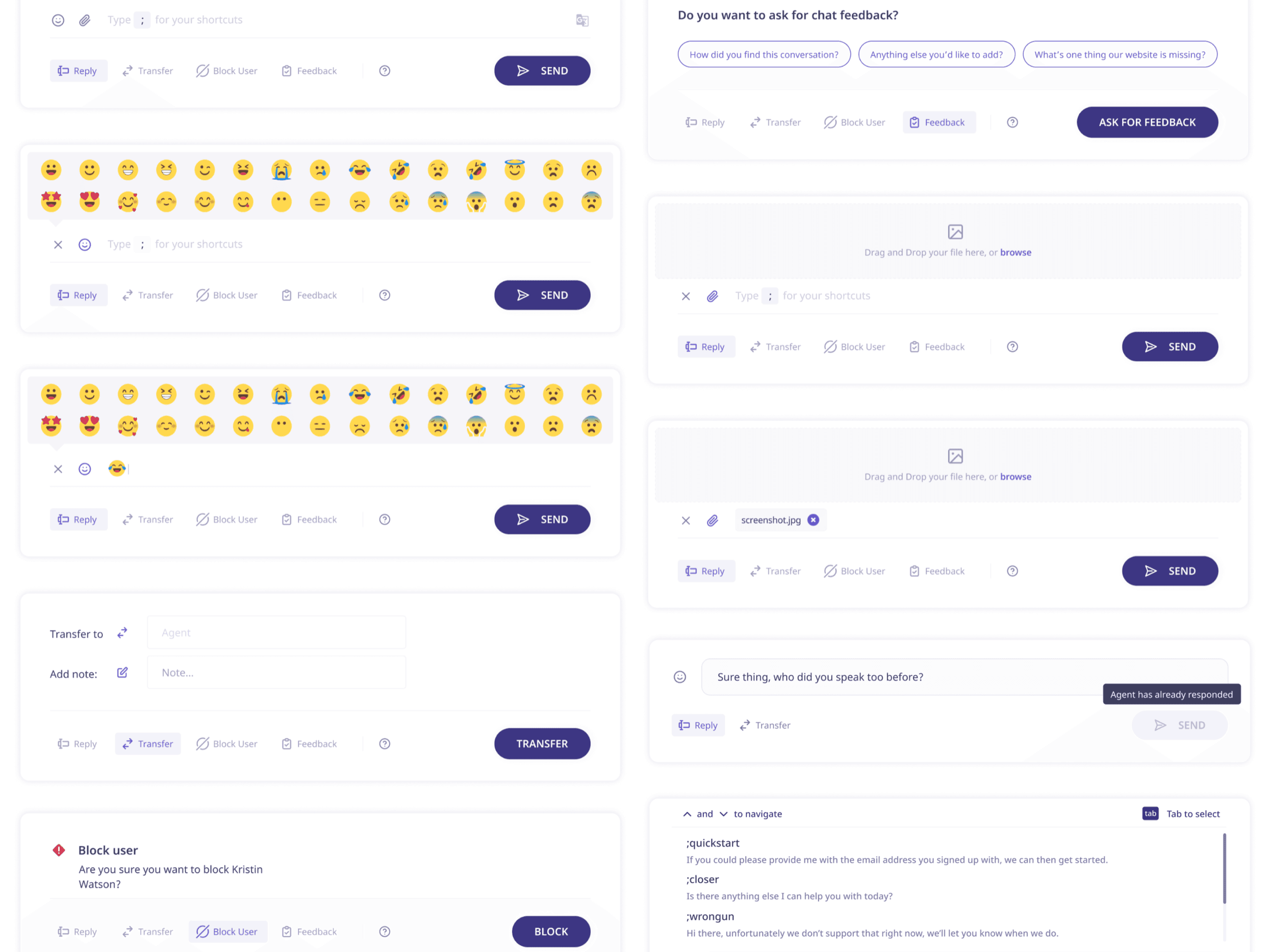 Chat components